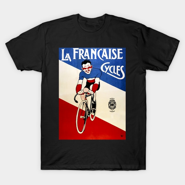 French Cycles T-Shirt by LittleBean